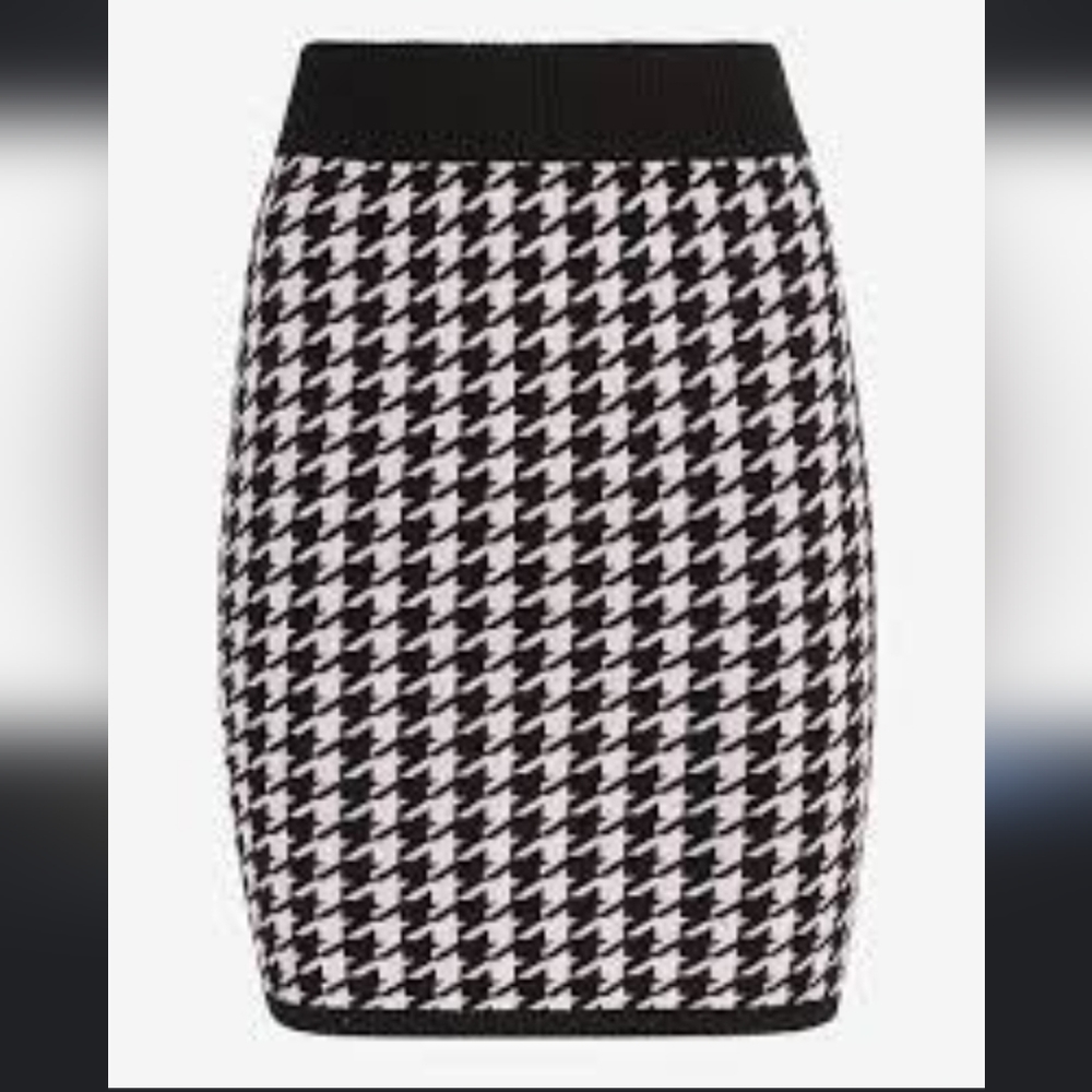 Hounds tooth skirt 0196